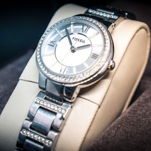 ROSE GOLD FOSSIL WATCH